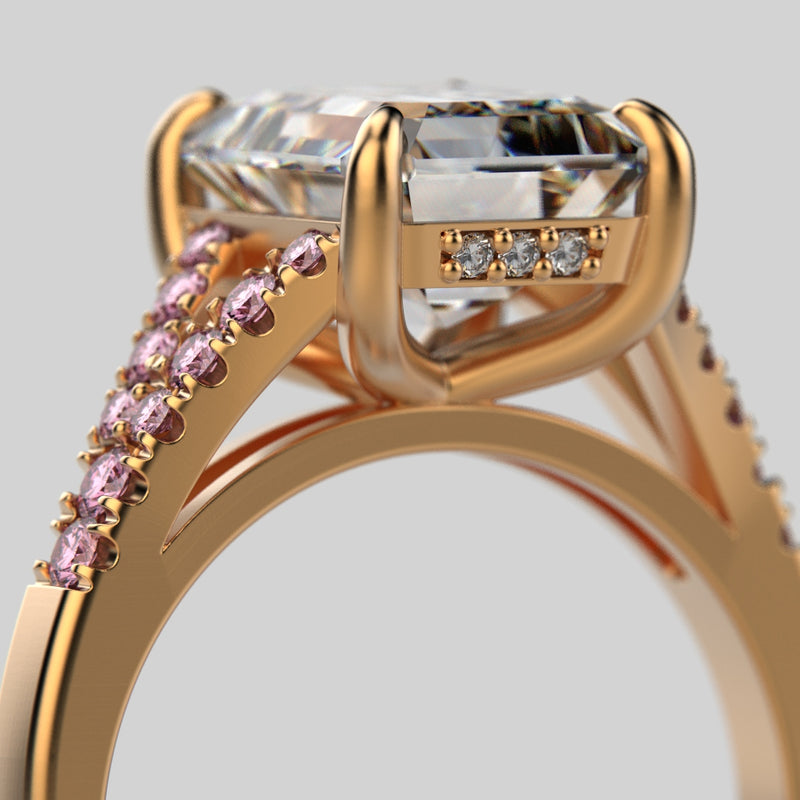 Jewellery CAD Designer. EnglishCADmaster. Diamond ring gold